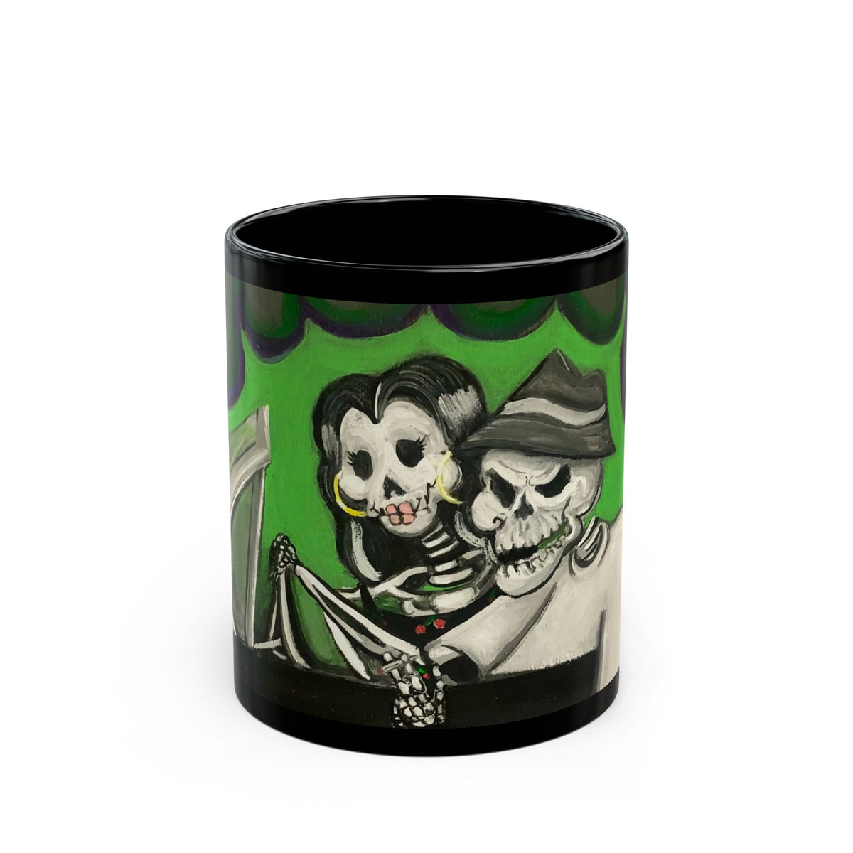 Ride With Me Black Mug (11oz)