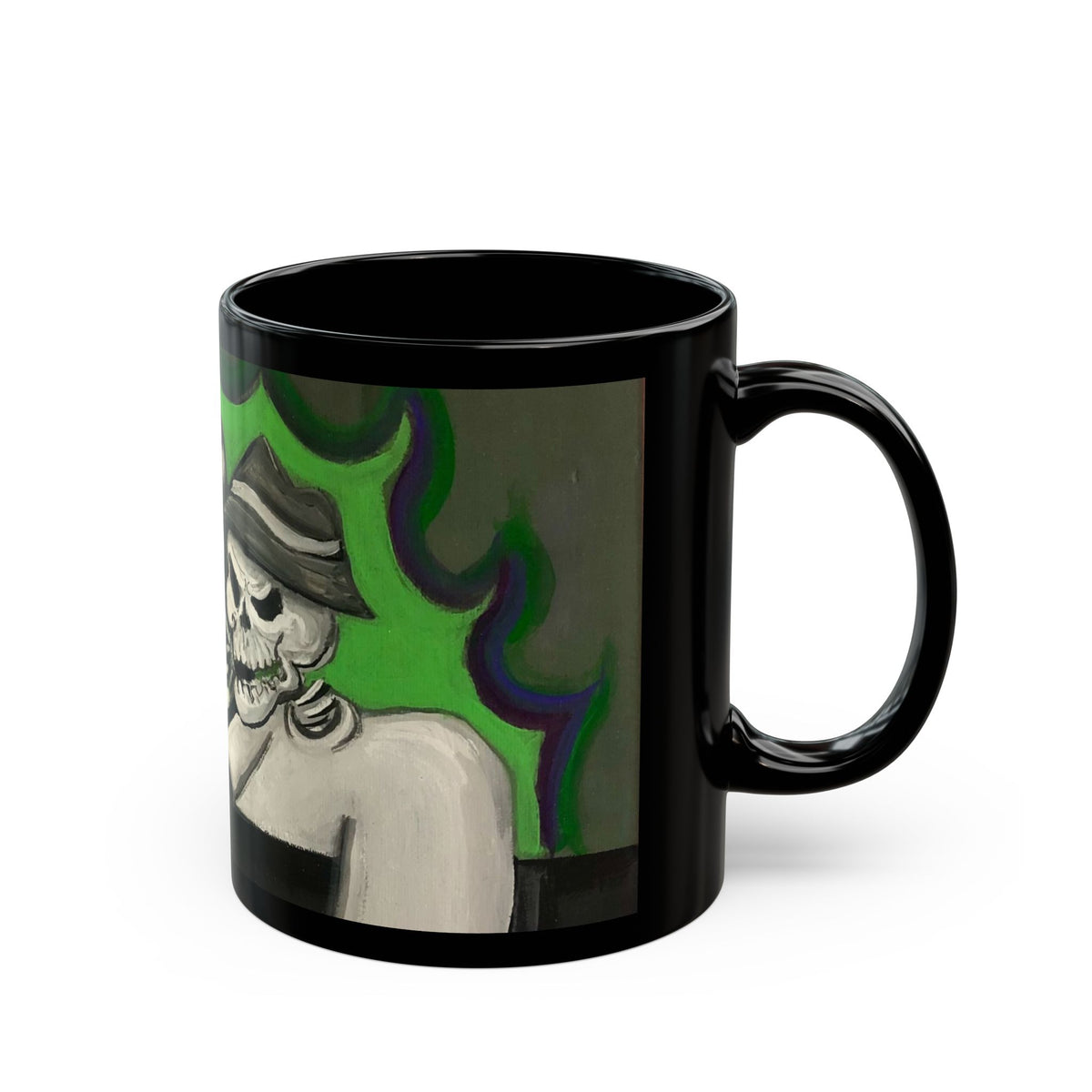 Ride With Me Black Mug (11oz)
