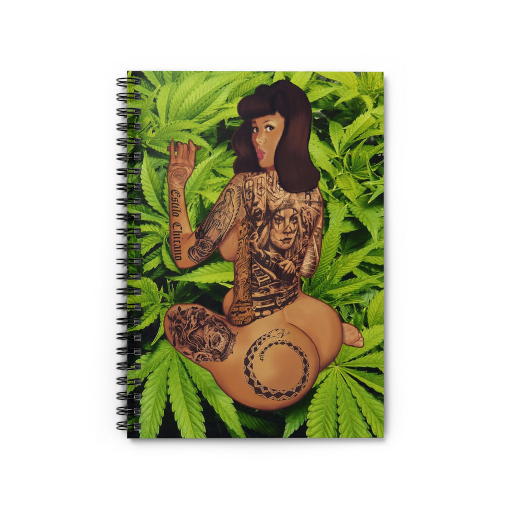 Stay Lit Spiral Notebook - Ruled Line