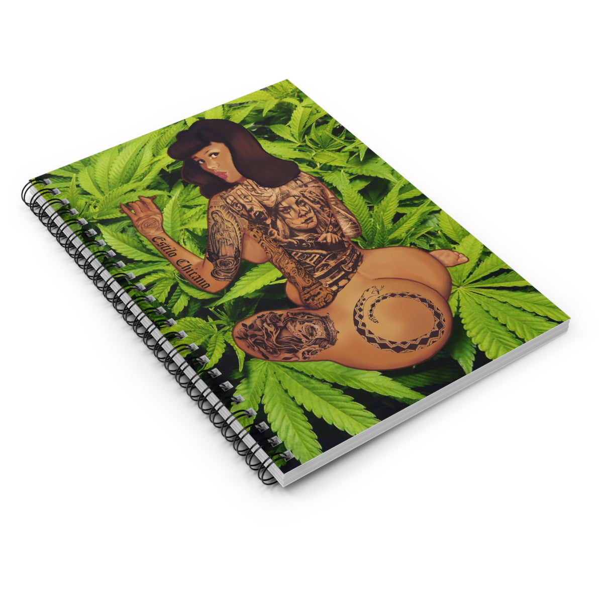 Stay Lit Spiral Notebook - Ruled Line