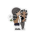 Rose with a Kiss Sticker