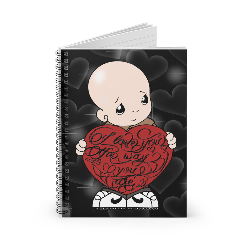 ILY Spiral Notebook - Ruled Line