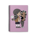 Kiss with a Rose Spiral Notebook - Ruled Line