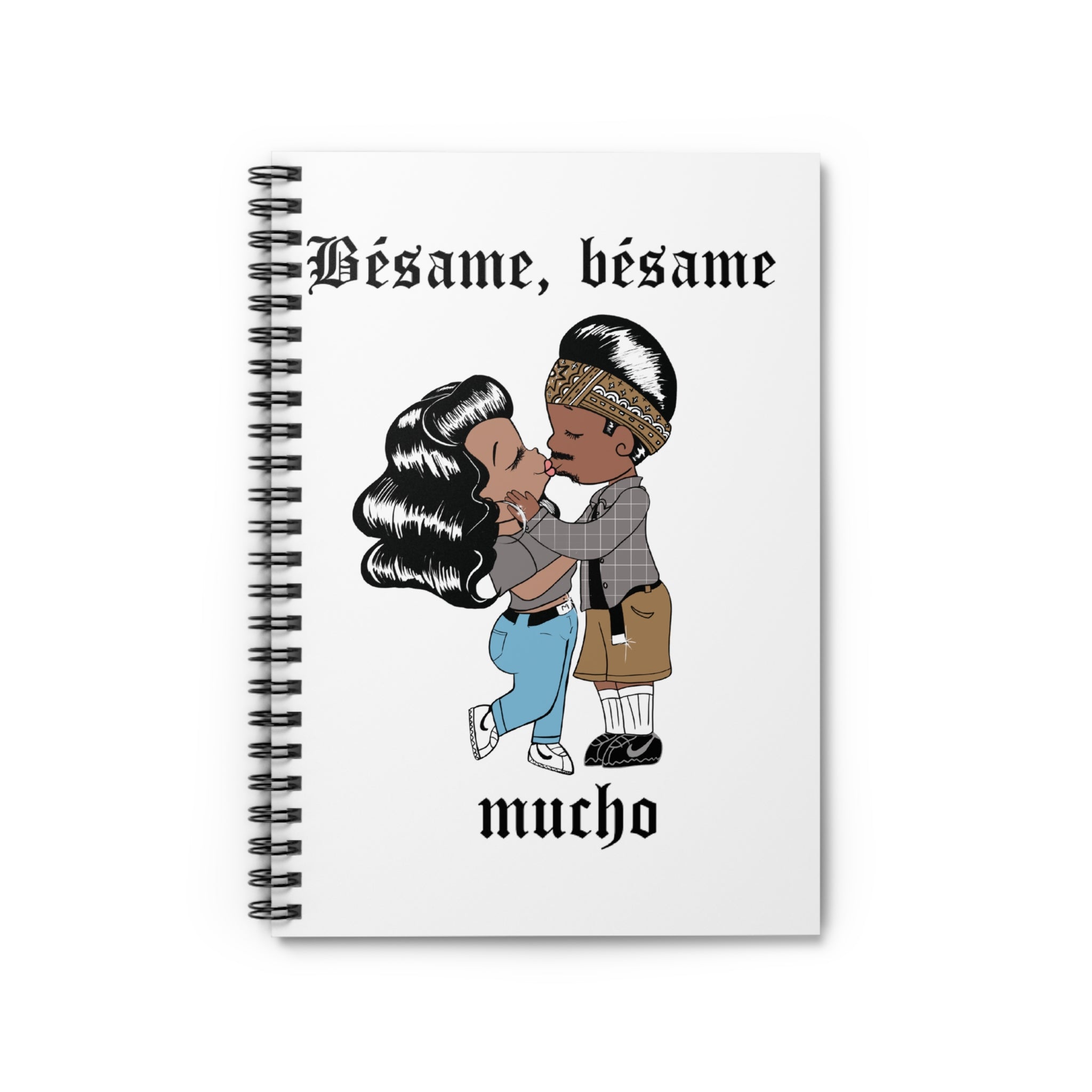 Bésame Mucho Spiral Notebook - Ruled Line