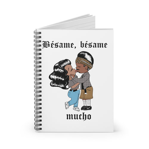 Bésame Mucho Spiral Notebook - Ruled Line