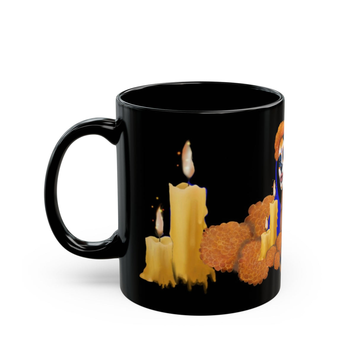 Blue Catrina Mug