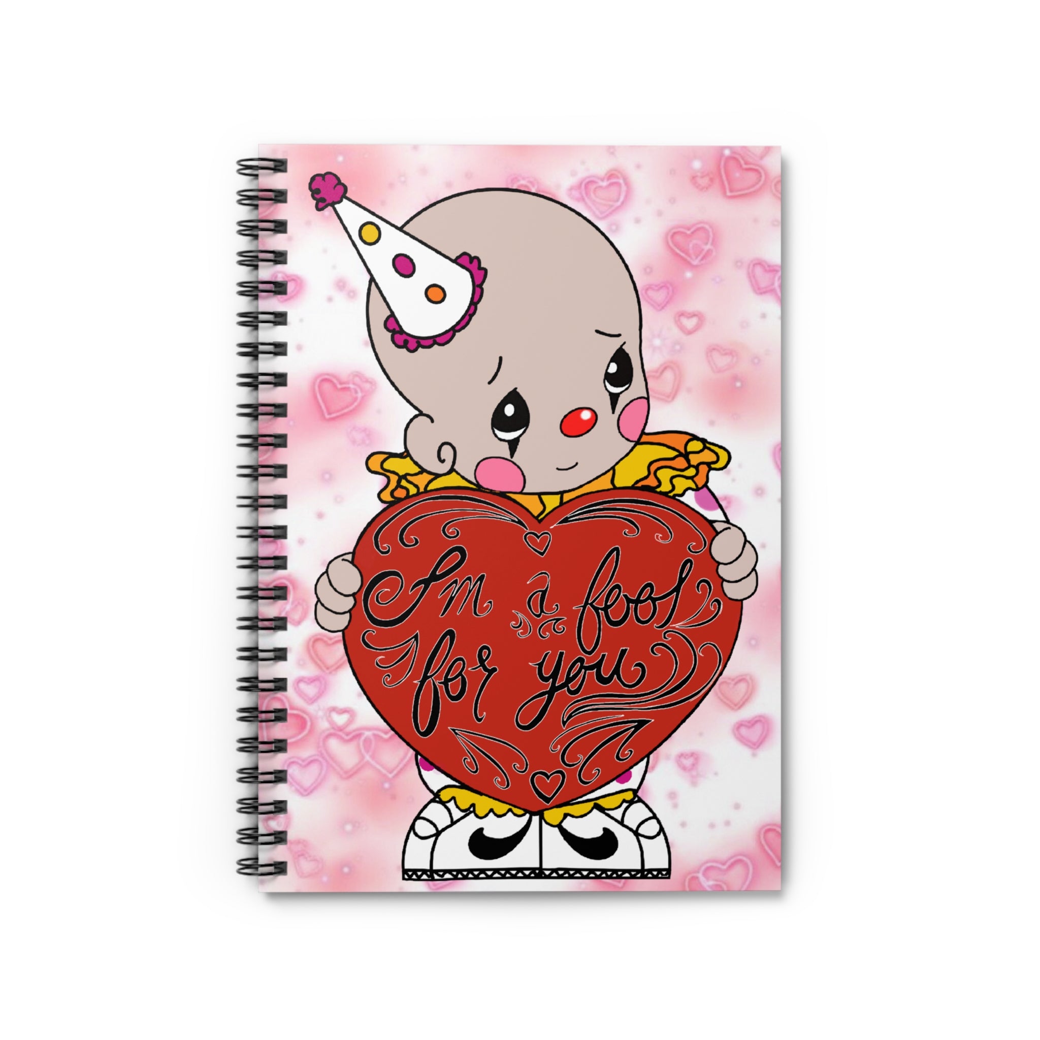 Fool For You Spiral Notebook - Ruled Line