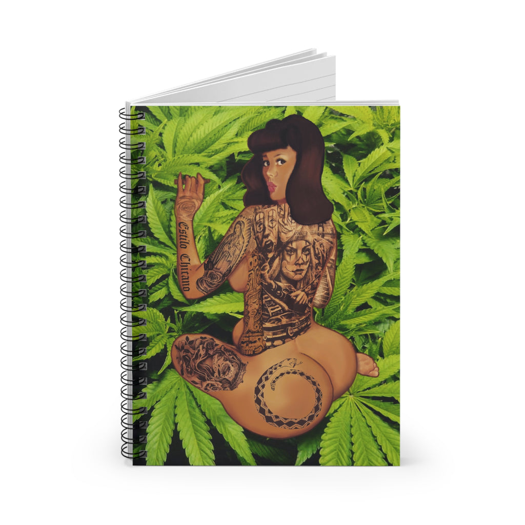Stay Lit Spiral Notebook - Ruled Line