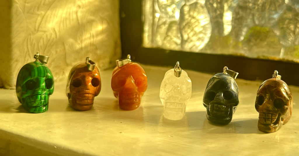 Crystal Skull Pendants