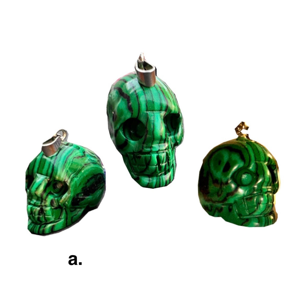 Crystal Skull Pendants