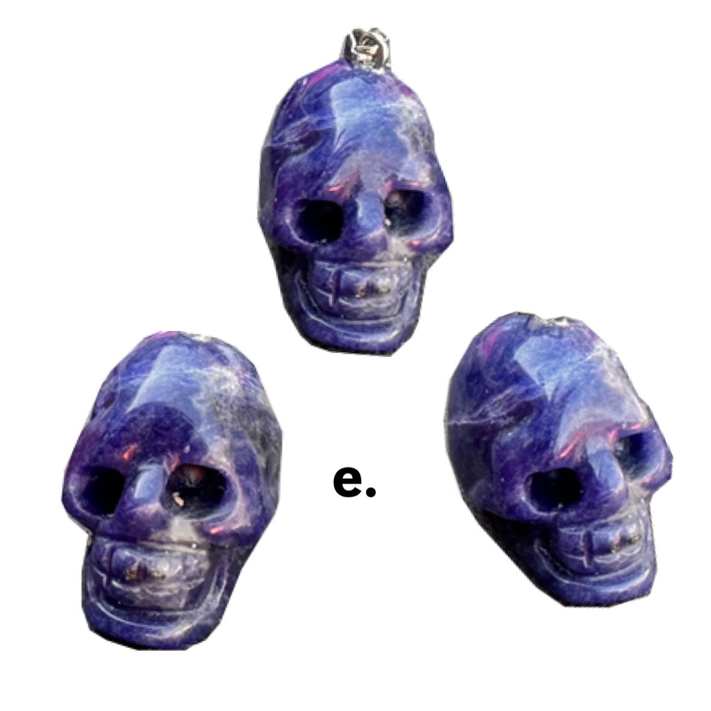Crystal Skull Pendants