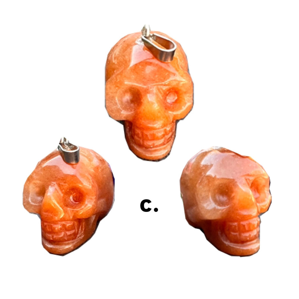 Crystal Skull Pendants