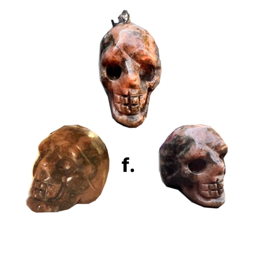 Crystal Skull Pendants